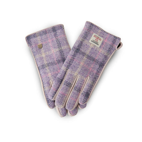 Women's Islander Harris Tweed and Genuine Leather Gloves