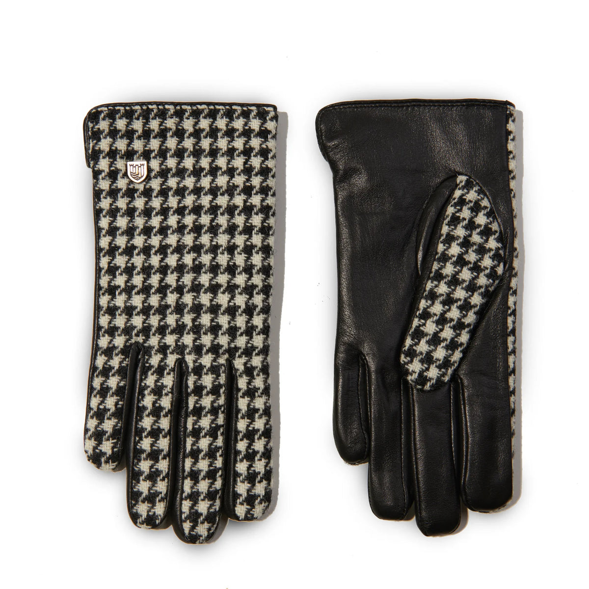 Women's Islander Harris Tweed and Genuine Leather Gloves