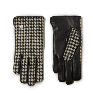 Women's Islander Harris Tweed and Genuine Leather Gloves