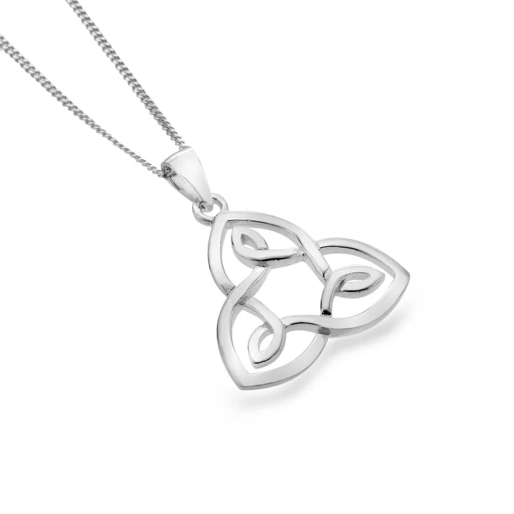 Triquetra Knot Sterling Silver Pendant