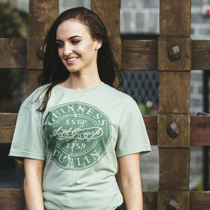 Guinness Green Bottle Cap Tee