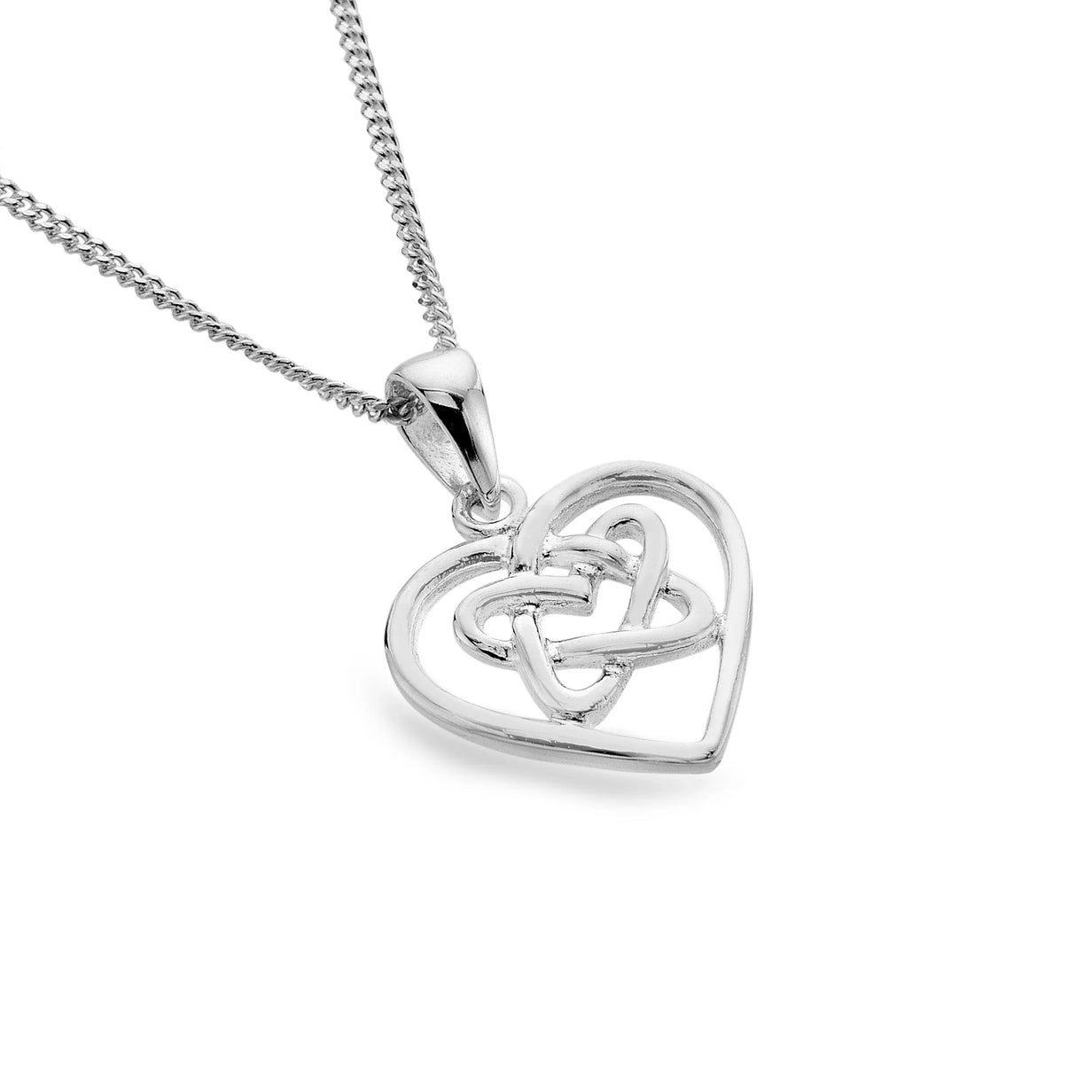 Celtic Love Knot Sterling Silver Pendant