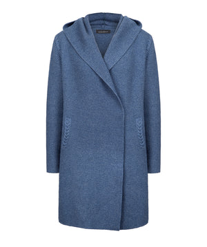 Women's Millford Hooded Links Cable Coat