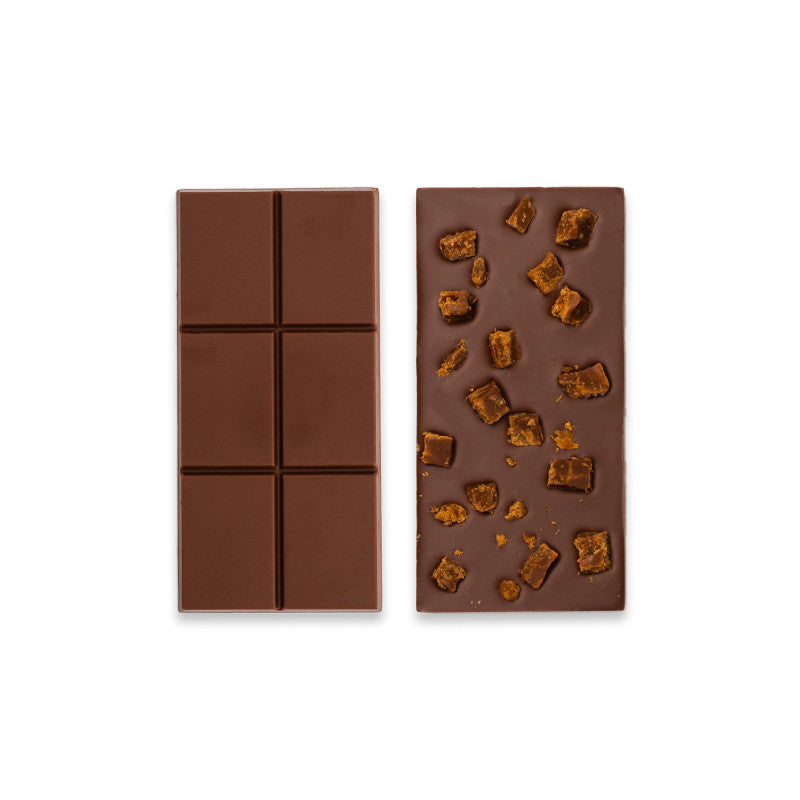 Achill Island Sea Salt Fudge and Milk Chocolate Bar