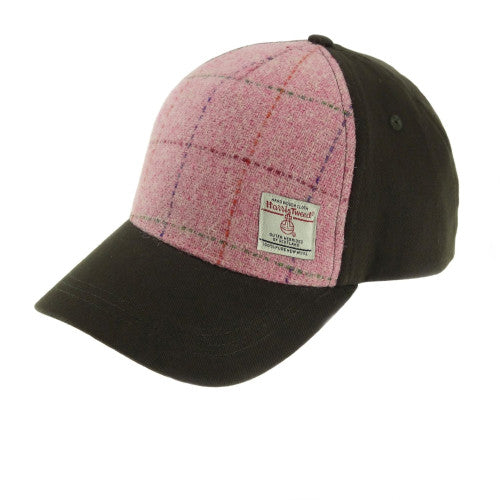 Baseball Cap with Harris Tweed