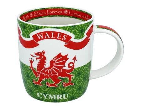Wales Forever Bone China Mug  Real Irish