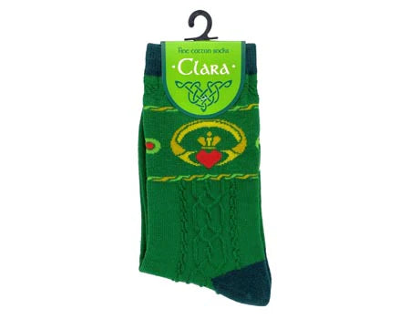 Claddagh Emblem Socks