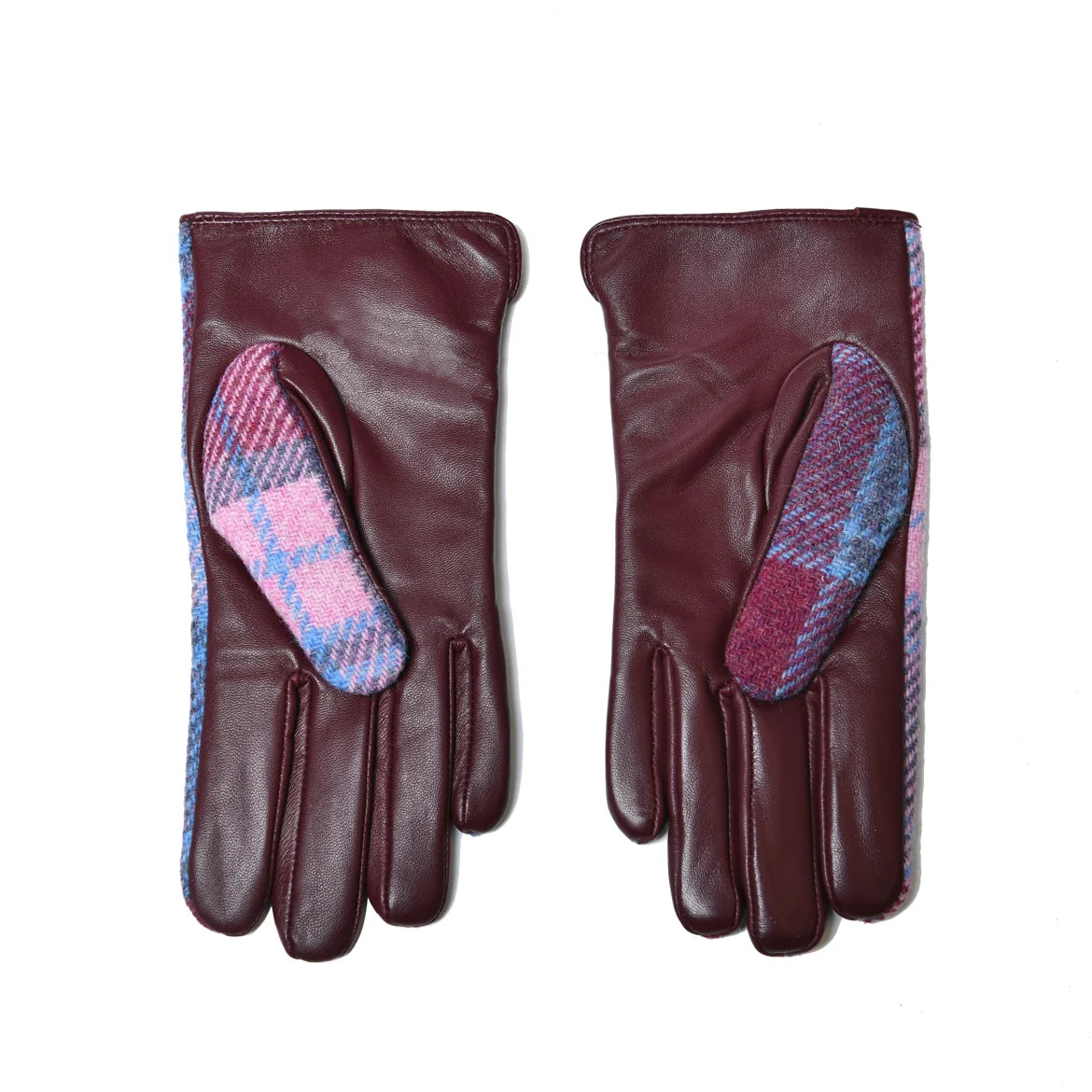 Women's Islander Harris Tweed and Genuine Leather Gloves