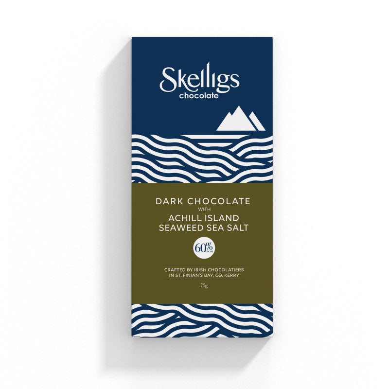 Achill Island Seaweed Sea Salt Dark Chocolate Bar