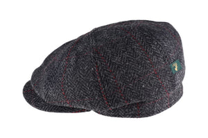 Mucros Weavers 8 Piece Peaky Style Irish Driving Cap
