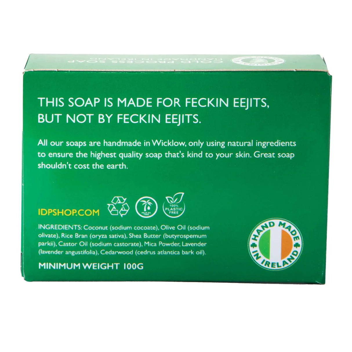 Dirty Feckin Eejit Soap - 100g/3.52oz