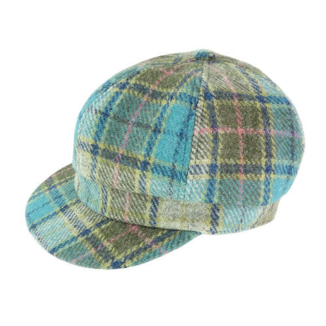 Women's Scottish Harris Tweed Newsboy Hat