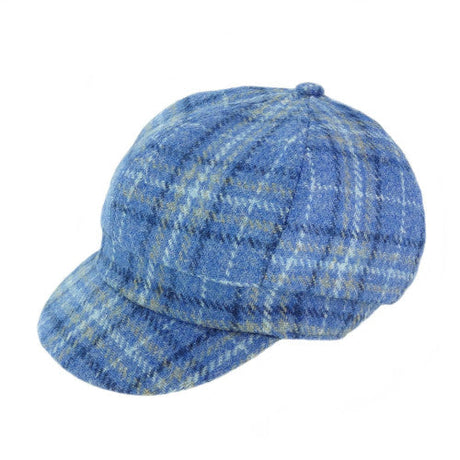 Women's Scottish Harris Tweed Newsboy Hat