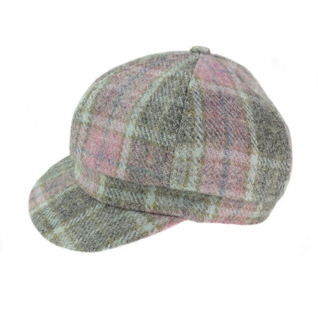 Women's Scottish Harris Tweed Newsboy Hat