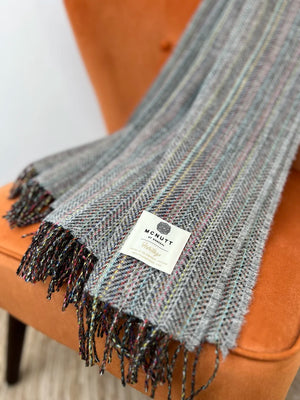 Rainbow Tweed Irish Merino Wool Irish Throws