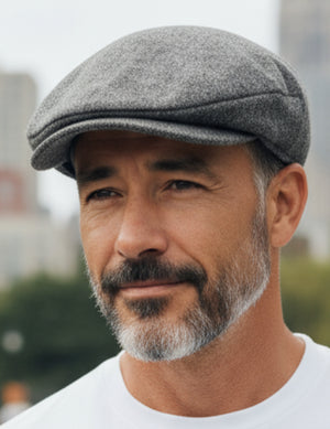 Tweed Vintage Flat Cap
