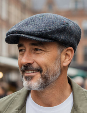 Tweed Vintage Flat Cap