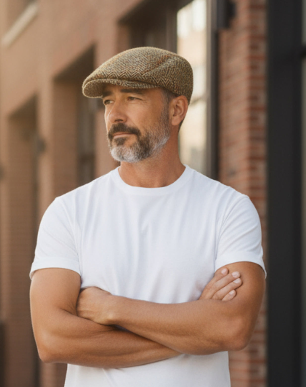 Tweed Vintage Flat Cap