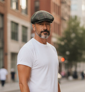 Tweed Vintage Flat Cap