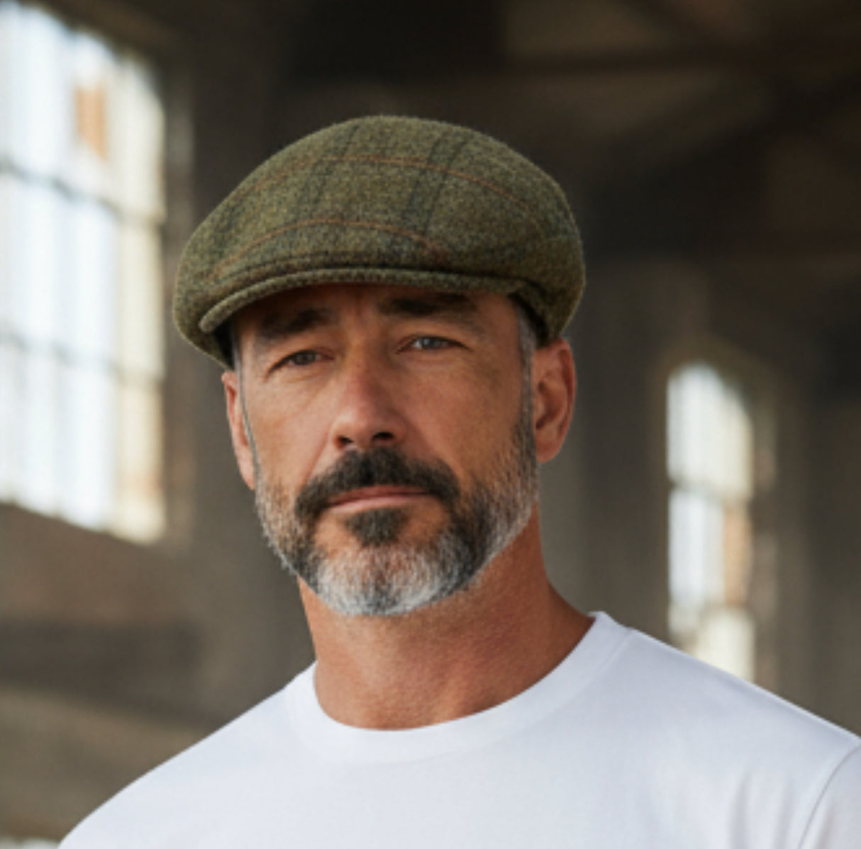 Tweed Vintage Flat Cap