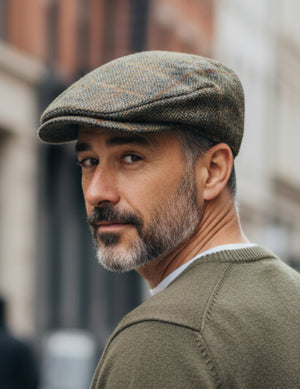 Tweed Vintage Flat Cap