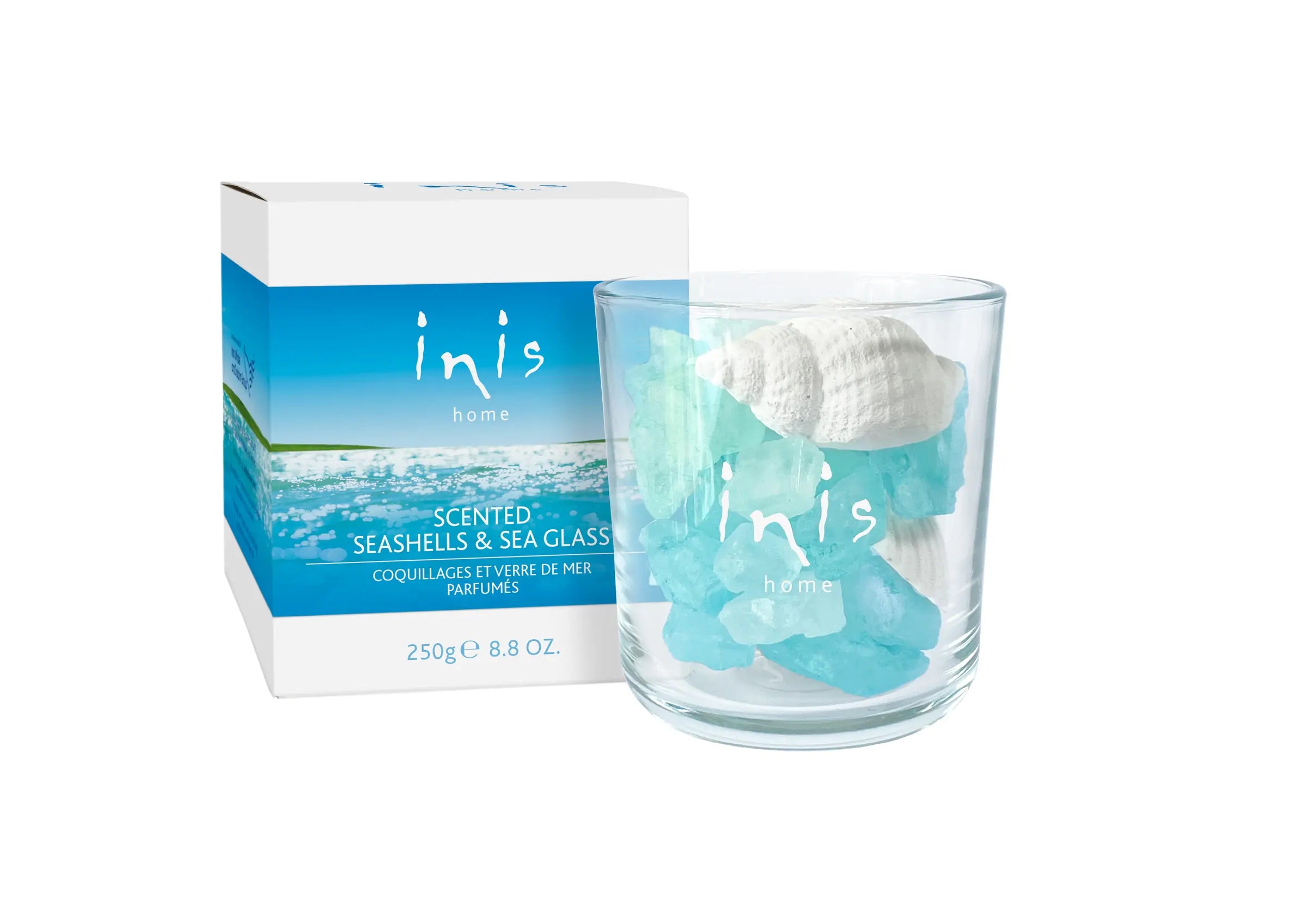 Fragrances of Ireland Inis Home Scented Seashells & Sea Glass