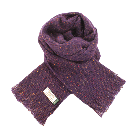 Mucros Weavers Alpaca and Merino Islander Scarf