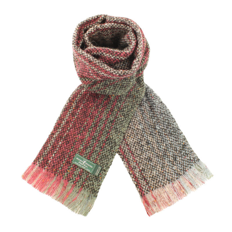 Mucros Weavers Alpaca and Merino Islander Scarf