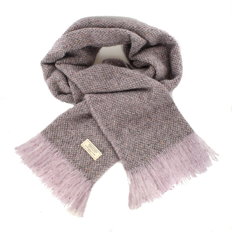Mucros Weavers Alpaca and Merino Islander Scarf
