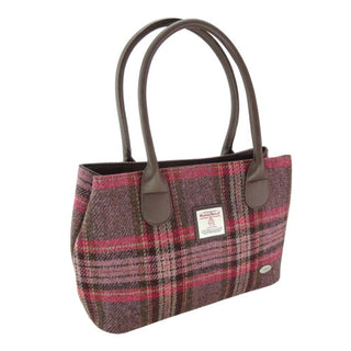 Burgundy and Pink Stewart Tartan - Glen Appin