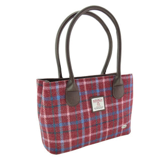 Rust Red with Green White and Blue Overcheck - Glen Appin