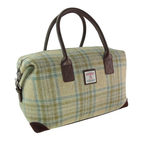 Glen Appin Harris Tweed 'Esk' Overnight Bag | Real Irish