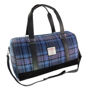 Harris Tweed ‘Kilbride’ Mini Bowling Bag in Multi Colour Tartan Harris Tweed ‘Kilbride’ Mini Bowling Bag in Multi Colour Tartan