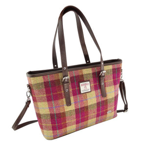 Harris Tweed Large Tote Bag with Shoulder Strap
