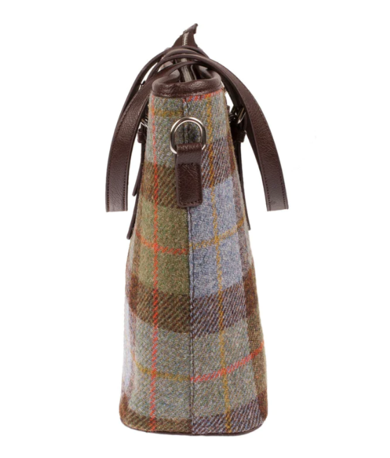 Glen Appin Harris Tweed Large Zip Purse LB2100 Bracket Glen Appin Harris Tweed Large Zip Purse LB2100 Bracket