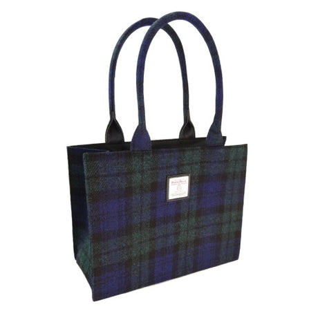 Glen Appin Full Harris Tweed 'Glencoe' Large Tote Bag