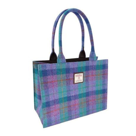Glen Appin Full Harris Tweed 'Glencoe' Large Tote Bag