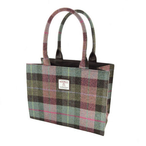 Glen Appin Full Harris Tweed 'Glencoe' Large Tote Bag