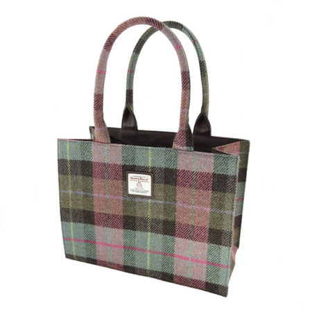Glen Appin Full Harris Tweed 'Glencoe' Large Tote Bag