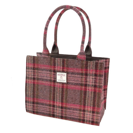 Glen Appin Full Harris Tweed 'Glencoe' Large Tote Bag