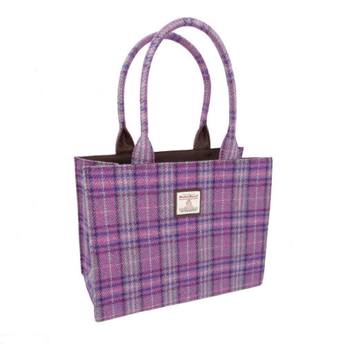 Glen Appin Full Harris Tweed 'Glencoe' Large Tote Bag