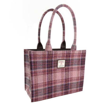 Glen Appin Full Harris Tweed 'Glencoe' Large Tote Bag