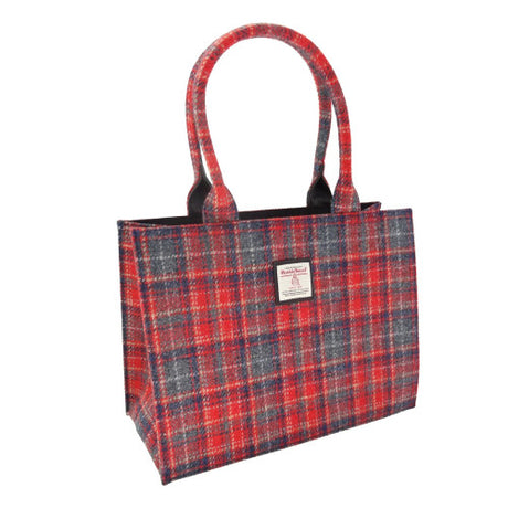 Glen Appin Full Harris Tweed 'Glencoe' Large Tote Bag