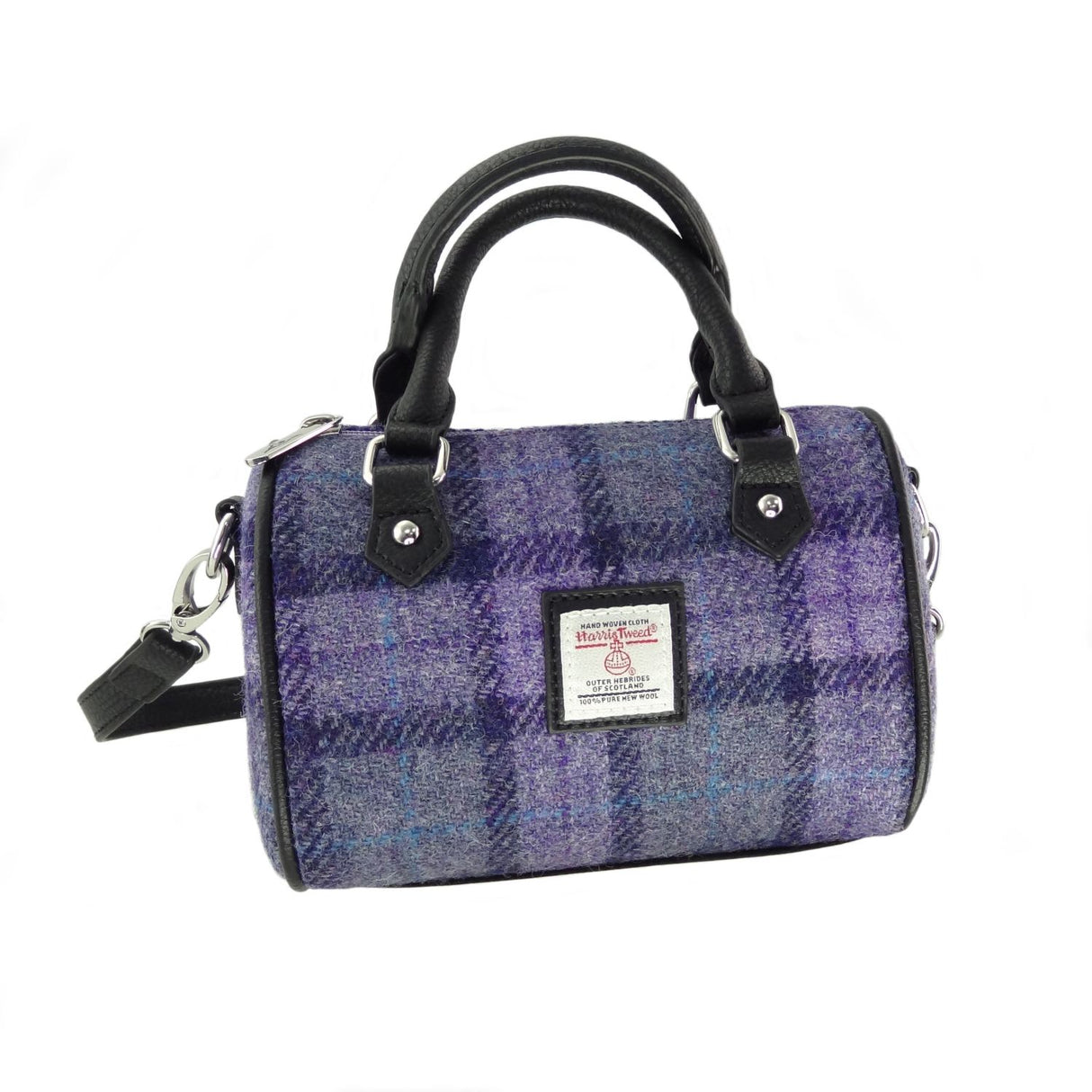 Harris Tweed Mini Bowling Bag