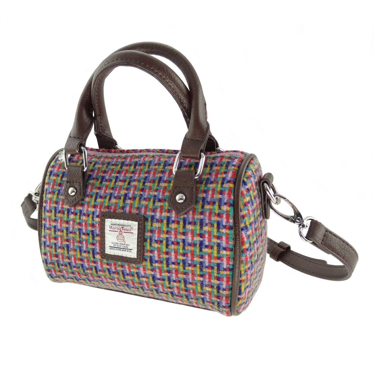 Harris Tweed Mini Bowling Bag