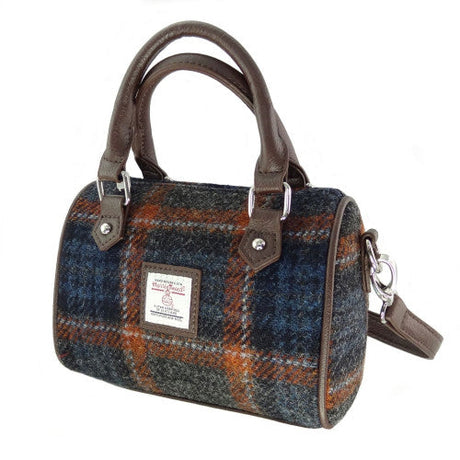 Harris Tweed Mini Bowling Bag