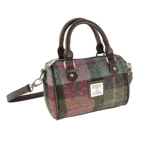 Harris Tweed Mini Bowling Bag