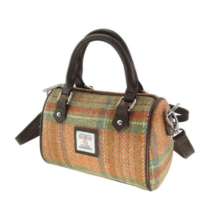Harris Tweed Mini Bowling Bag