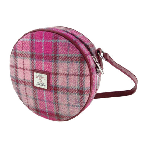 Harris Tweed Round Bag