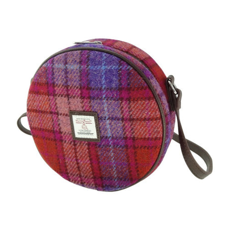 Harris Tweed Round Bag